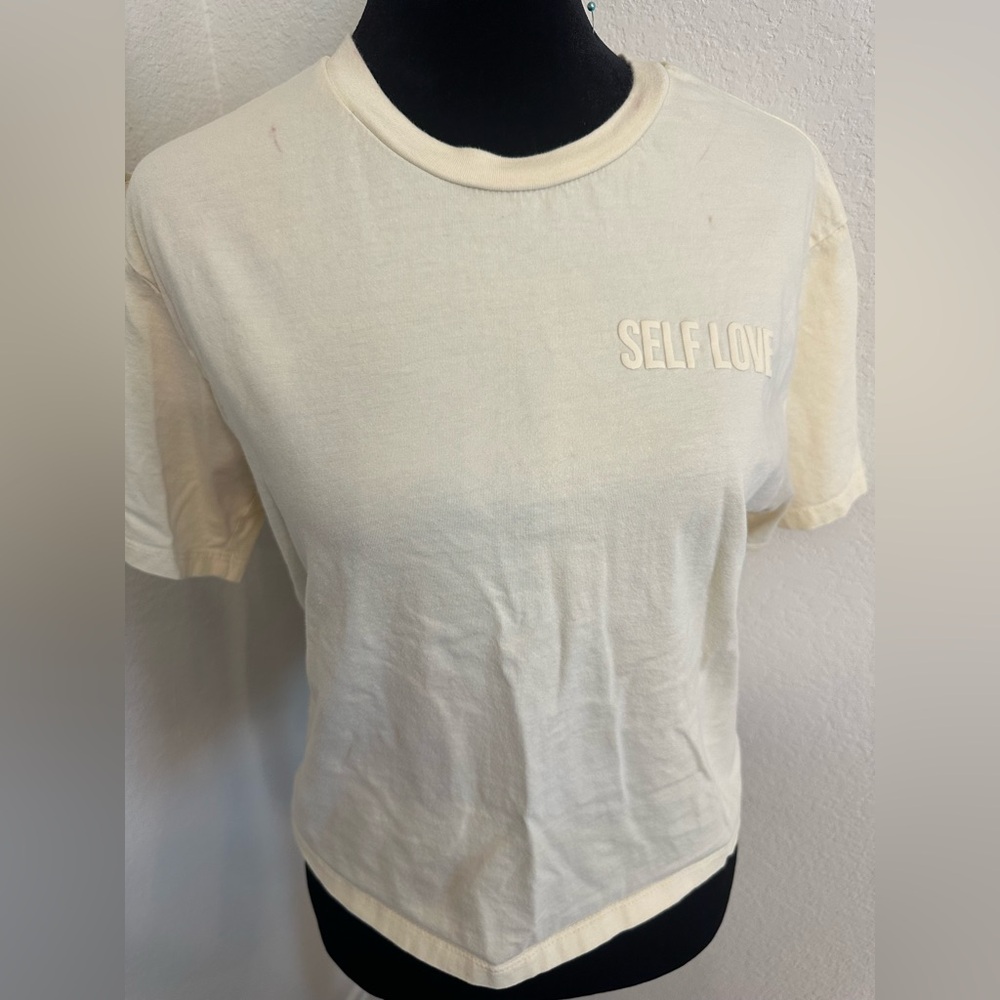 Self Love Pastel Yellow T-Shirt